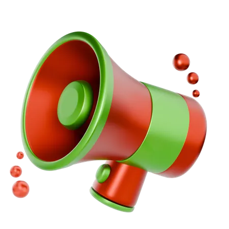 Megaphone  3D Icon