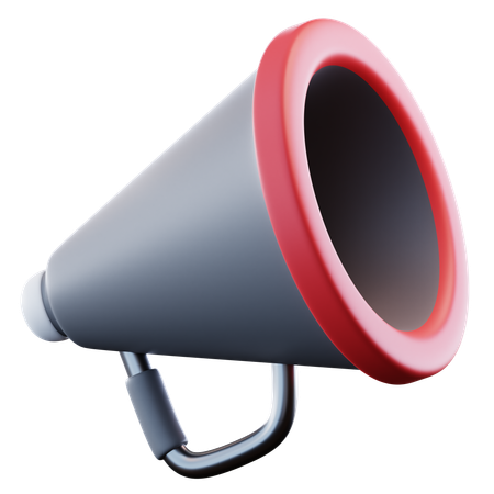 Megaphone  3D Icon