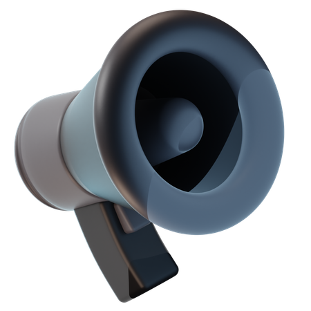 Megaphone  3D Icon