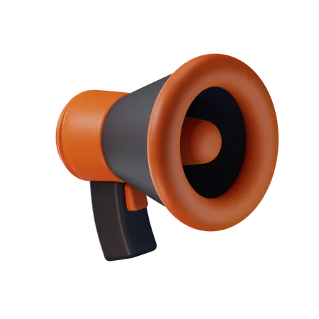 Megaphone  3D Icon