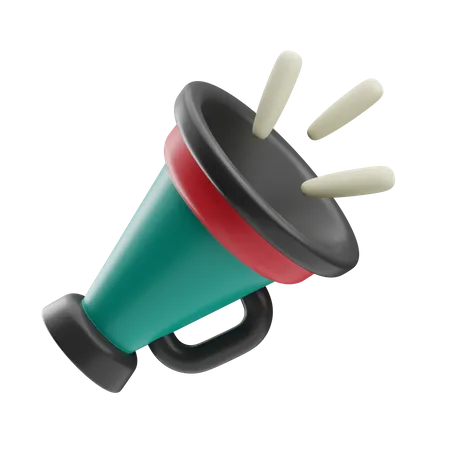 Megaphone  3D Icon