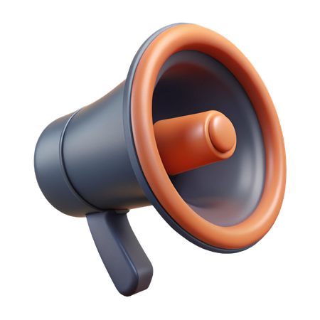 Megaphone  3D Icon
