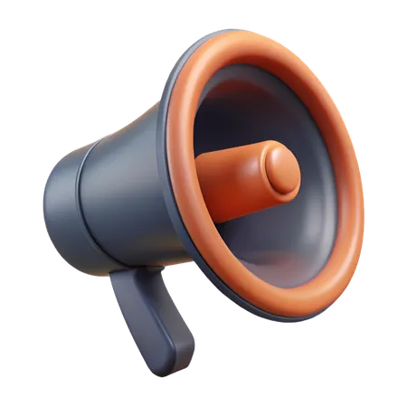 Megaphone  3D Icon