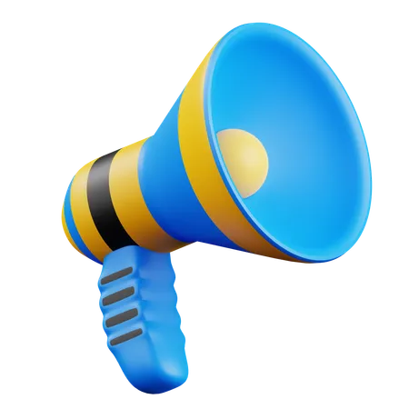 Megaphone  3D Icon