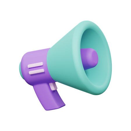 Megaphone  3D Icon