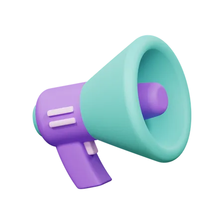 Megaphone  3D Icon