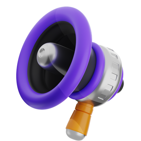 Megaphone  3D Icon