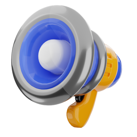 Megaphone  3D Icon