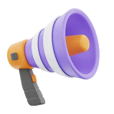 Megaphone  3D Icon