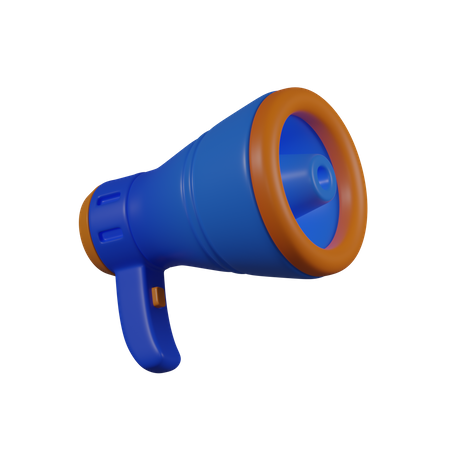 Megaphone  3D Icon