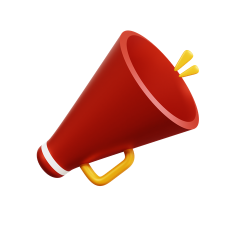 Megaphone  3D Icon