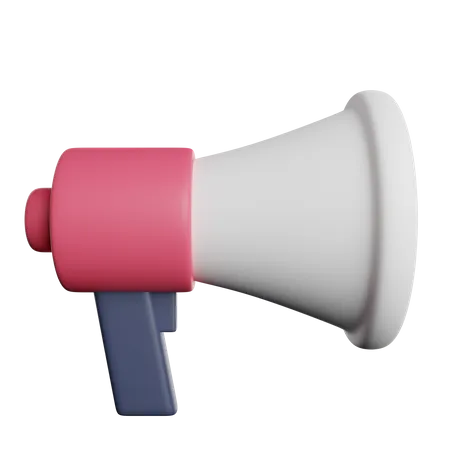 Megaphone  3D Icon