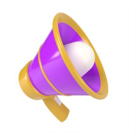 Megaphone  3D Icon