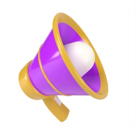 Megaphone  3D Icon