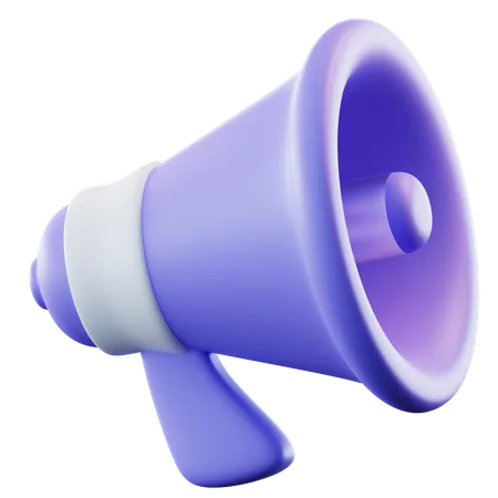 Megaphone  3D Icon