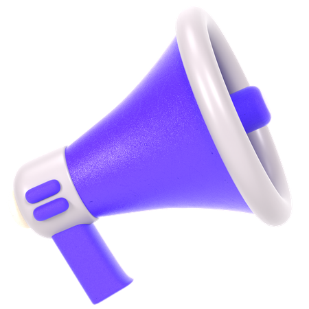 Megaphone  3D Icon