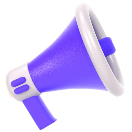 Megaphone  3D Icon