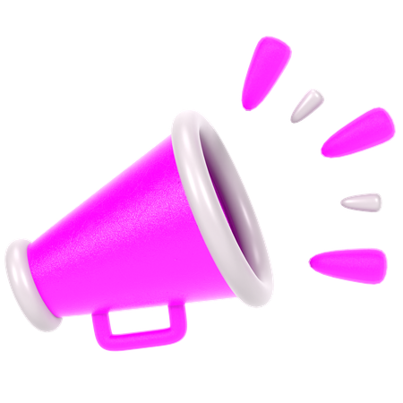 Megaphone  3D Icon