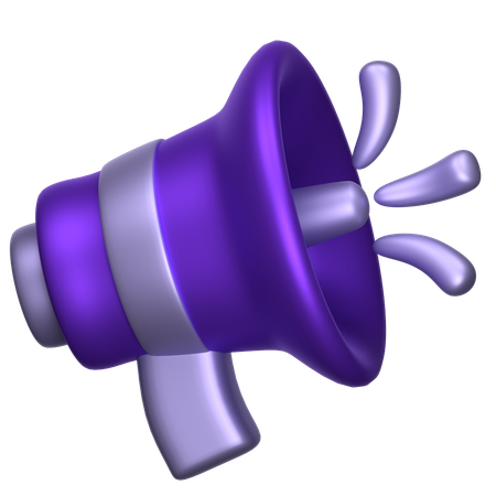 Megaphone  3D Icon