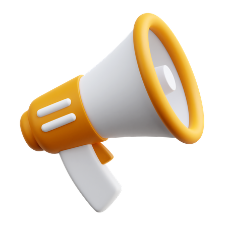 Megaphone  3D Icon