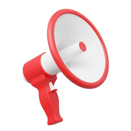 Megaphone  3D Icon