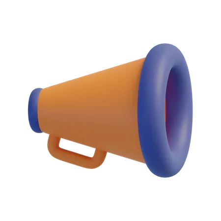 Megaphone  3D Icon