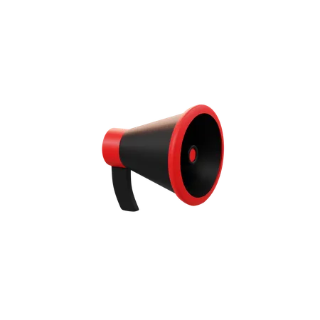 Megaphone  3D Icon