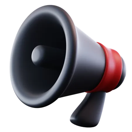 Megaphone  3D Icon