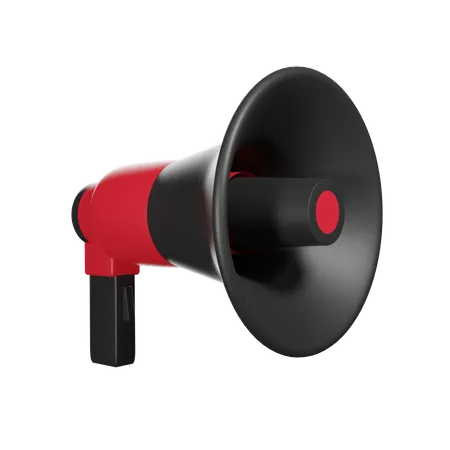 Megaphone  3D Icon