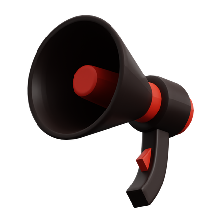 Megaphone  3D Icon