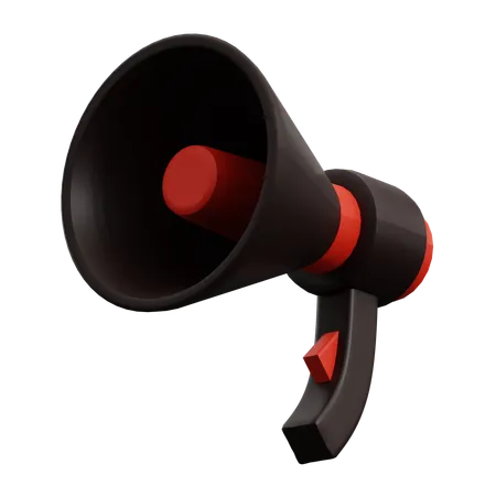 Megaphone  3D Icon