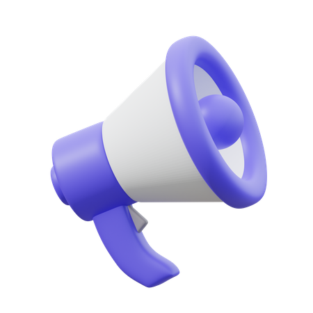 Megaphone  3D Icon