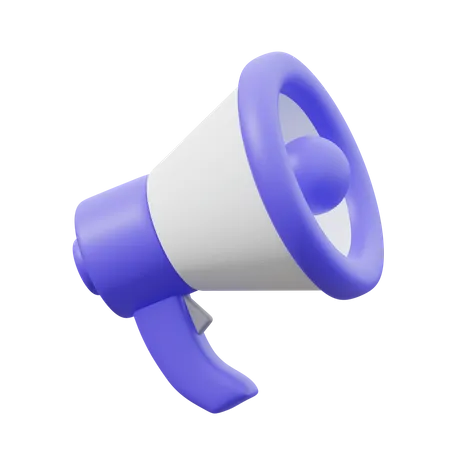 Megaphone  3D Icon