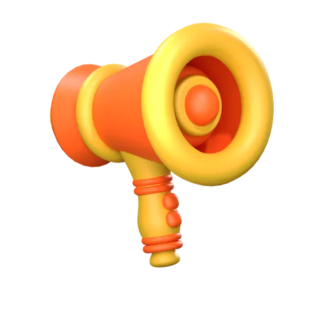 Megaphone  3D Icon