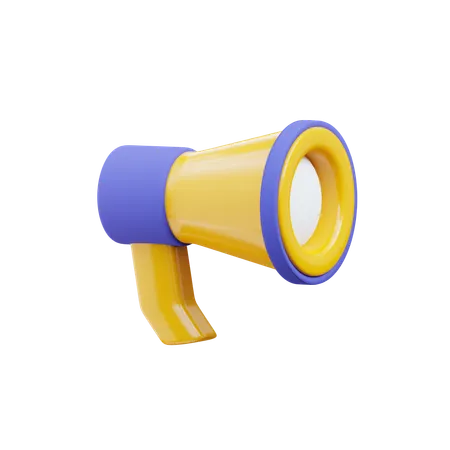 Megaphone  3D Icon