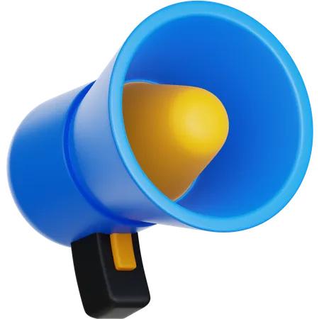 Megaphone  3D Icon