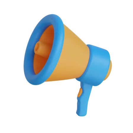 Megaphone  3D Icon