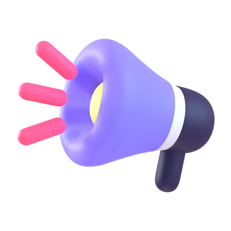 Megaphone  3D Icon