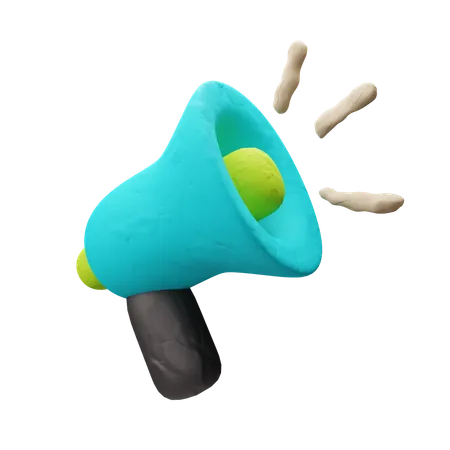 Megaphone  3D Icon