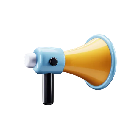 Megaphone  3D Icon