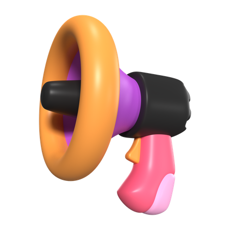 Megaphone  3D Icon