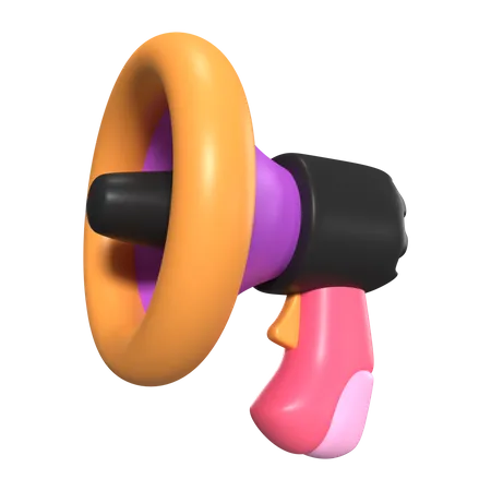 Megaphone  3D Icon