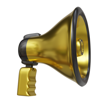 Megaphone  3D Icon