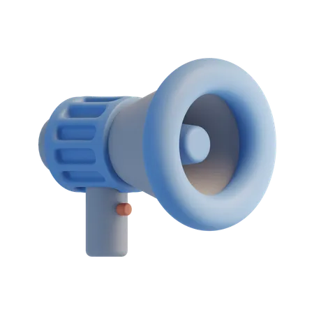 Megaphone  3D Icon