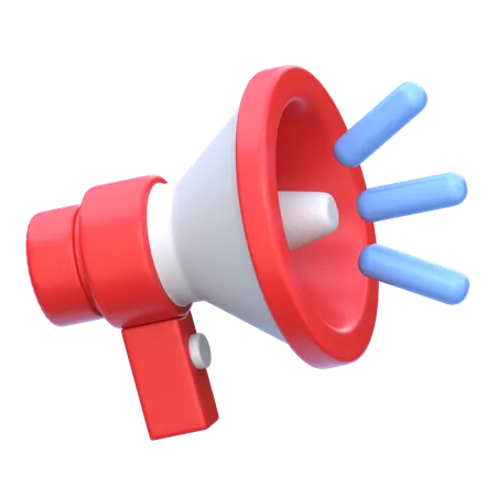 Megaphone  3D Icon