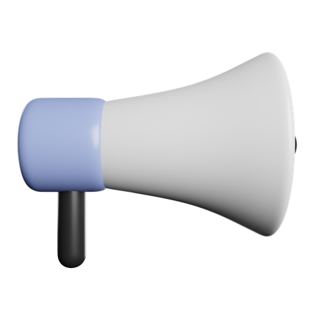 Megaphone  3D Icon