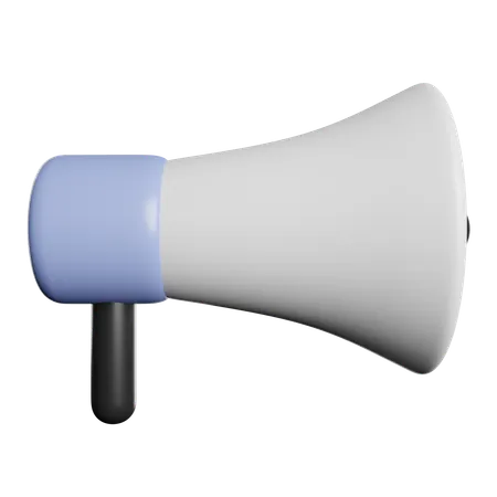 Megaphone  3D Icon