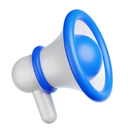 Megaphone  3D Icon