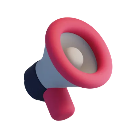 Megaphone  3D Icon