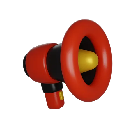 Megaphone  3D Icon